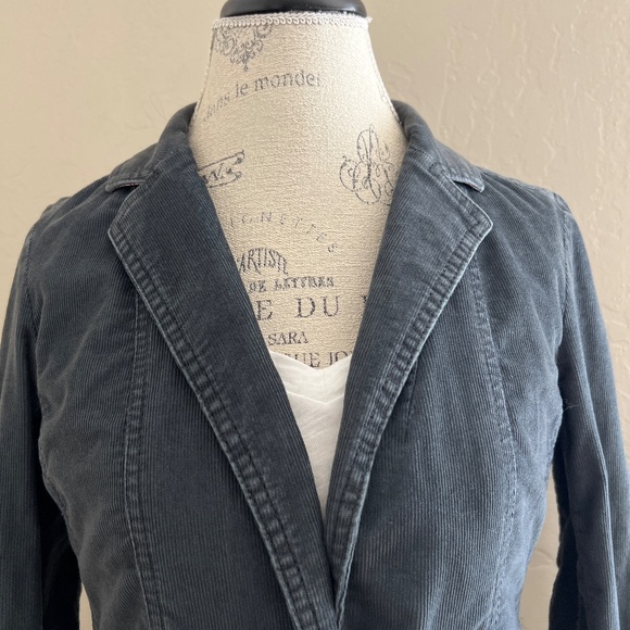 Caslon Gray Corduroy Blazer Size S - Picture 5 of 11